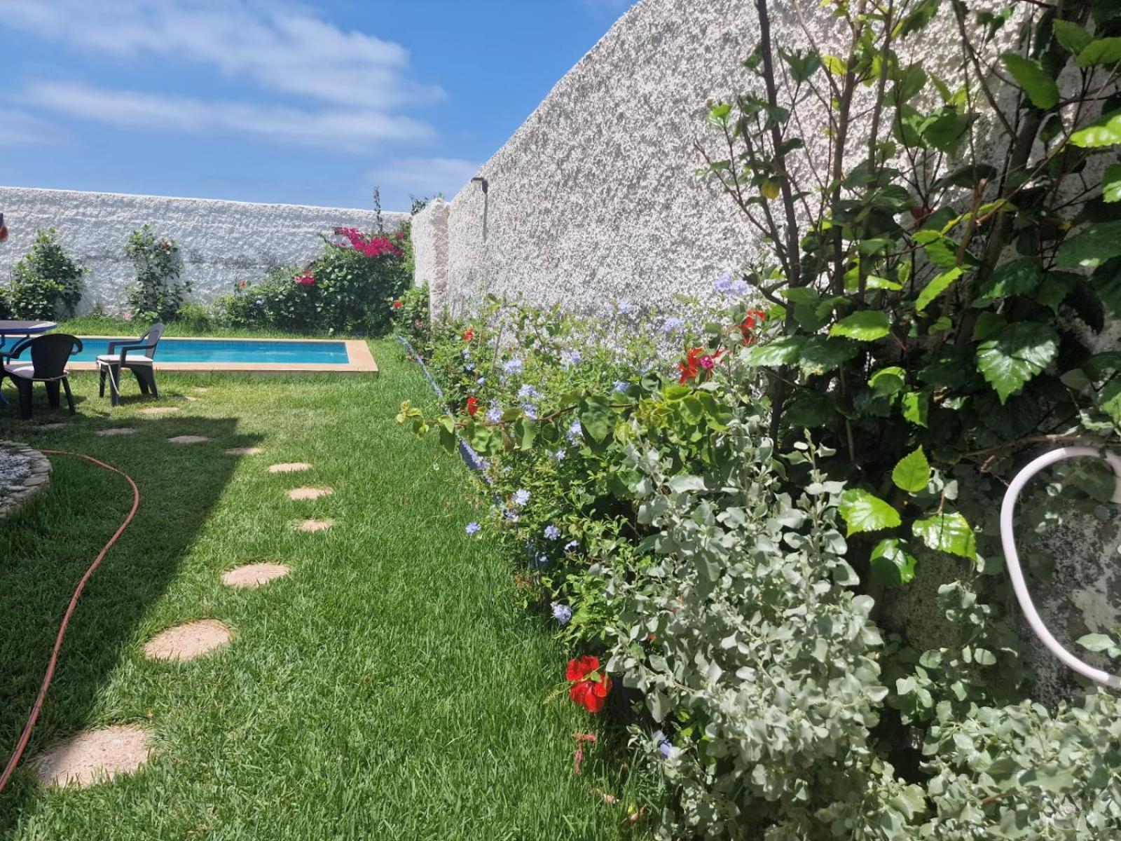 La Petite Villa Avec Piscine Pieds Dans L'Eau 西迪拉哈尔 外观 照片